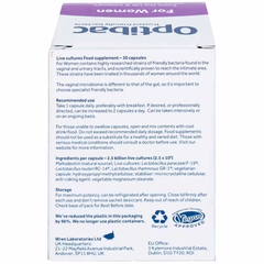 Men vi sinh Optibac For Women tím H/30v