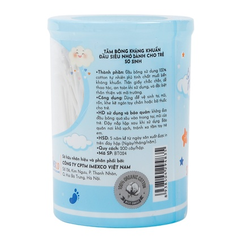 Tăm bông kháng khuẩn Hana trẻ sơ sinh 200 cây