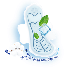 Băng vệ sinh Molped Mát lạnh Icy Cool siêu mỏng cánh