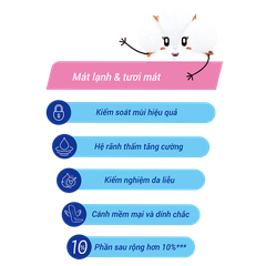 Băng vệ sinh Molped Mát lạnh Icy Cool siêu mỏng cánh