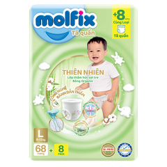 Tã quần Molfix L68 9-13kg