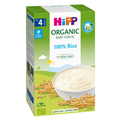 Bột ăn dặm Hipp 100% Rice Ngũ cốc gạo nhũ nhi hữu cơ từ 4m