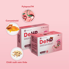 DeHP Polypass Hỗ trợ điều trị HP