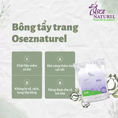 Bản sao của Bông Tẩy Trang Osez  Naturel 610 miếng