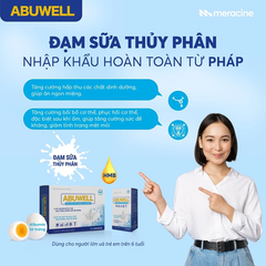 Abuwell Đạm sữa thủy phân và Albumin