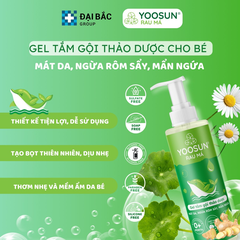 Gel tắm gội thảo dược Yoosun Rau Má 200ml