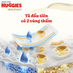 Tã dán Huggies Skin Perfect Vàng - M76