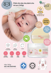 Phấn Rôm Tinh Bột Ngô BZU BZU Cooling Baby Powder 140g