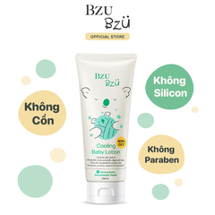 Kem dưỡng thể em bé dịu da BZU BZU Cooling Baby Lotion 200ml