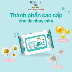 Khăn Ướt Diệt Khuẩn Cho Em Bé BZU BZU Baby Wipes