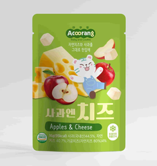 Acoorang Táo sấy phô mai cho trẻ từ 7 tháng