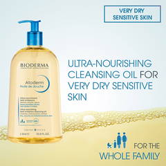 Dầu tắm Bioderma Atoderm Huile de Douche 1 lít
