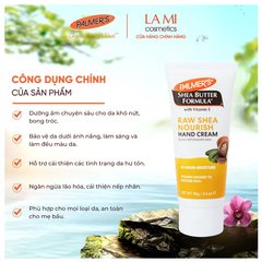 Palmer's Kem dưỡng da tay Raw shea nourish hand cream 60g