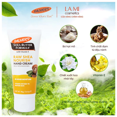 Palmer's Kem dưỡng da tay Raw shea nourish hand cream 60g