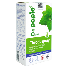 Xịt họng Húng chanh Dr Papie