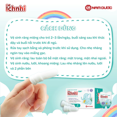 Gạc răng miệng thảo dược Ích Nhi 6m+