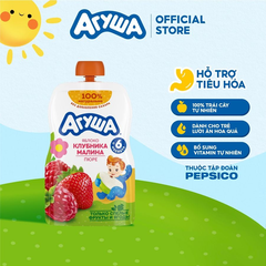 Trái cây nghiền Agusha vị táo, dâu tây và mâm xôi