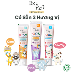 Kem đánh răng Bzu Bzu Kids 3+