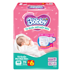 Tã dán Bobby sơ sinh <5kg NB70