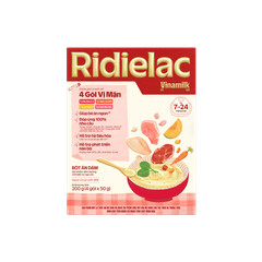 Bột ăn dặm Ridielac Gold Vinamilk 4 vị mặn