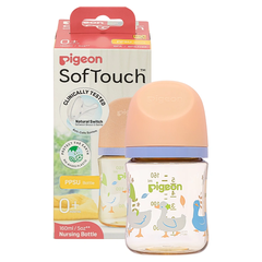 Bình sữa Pigeon PPSU SofTouch Thế hệ 3 160ml