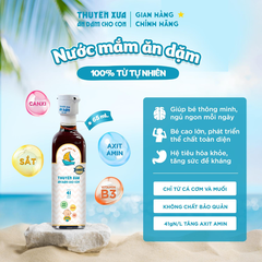 Nước mắm nhĩ thuyền xưa cho con 41 độ đạm 65ml
