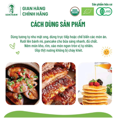 Sokfarm mật hoa dừa cô đặc cho bé Organic