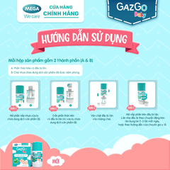 Chai lăn giảm đầy hơi Gazgo Baby Mega