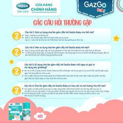 Chai lăn giảm đầy hơi Gazgo Baby Mega