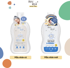 Sữa Tắm Gội BZU BZU Head to Toe Baby Wash Calming Scent 200ml