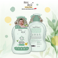 Sữa Tắm Gội BZU BZU Baby Head to Toe Wash Botanical 600ml