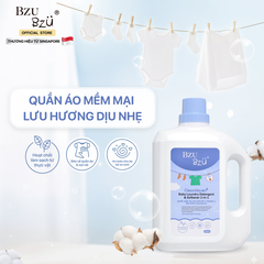 Nước giặt xả vải cho bé Bzu Bzu CleanHaven 3L