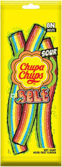 Kẹo Dẻo Chupa Chups Sour Belts Gói 57.6G