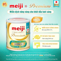 Sữa Meiji Premium 0-1t lon 800g
