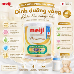 Sữa Meiji Premium 0-1t lon 800g