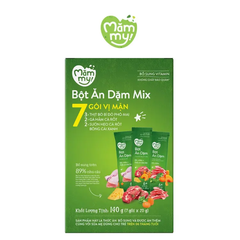 Mămmy bột ăn dặm cho trẻ từ 6 tháng