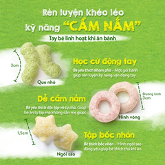 Mămmy bánh ăn dặm Mini Bite cho bé từ 6 tháng