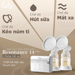 Fatz máy hút sữa điện đôi Resonance 14 Plus
