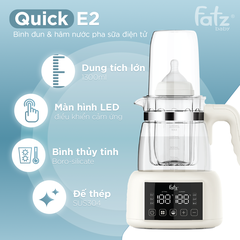 Fatz Máy đun và hâm nước pha sữa điện tử Quick E2