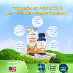 Vitamin D3 thuần tinh khiết Nordic Naturals lọ 22,5ml