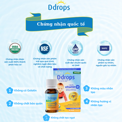 Vitamin D3 Ddrops Baby Organic 400IU 90Drops