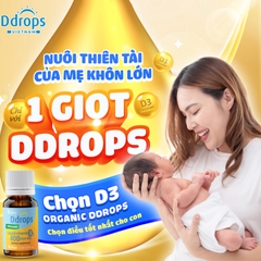 Vitamin D3 Ddrops Baby Organic 400IU 90Drops