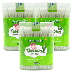 Dr Papie tăm bông đầu muỗng đầu xoắn