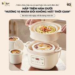 Nồi nấu chậm 1,6L Bear SB-NNC16