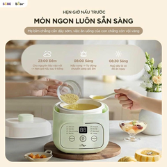 Nồi nấu chậm 0.8 lít Bear EST-085DH