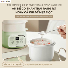 Nồi nấu chậm 0.8 lít Bear EST-085DH