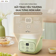 Nồi nấu chậm 0.8 lít Bear EST-085DH