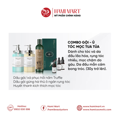 Trọn Bộ Chăm Tóc Tóc Weilaiya Dành Cho Da Đầu Khô, Mẫn Cảm, Rụng nhiều, Da đầu lão hóa - Combo Hoàn Hảo