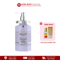 Combo Dầu Hấp Tóc X2 Keratin Weilaiya 450ml - Tặng Dưỡng Tóc 40ml
