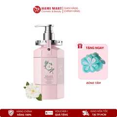 Sữa Tắm Trắng Da Hoa Trà Camellia Weilaiya 450ml + Tặng Bông Tắm